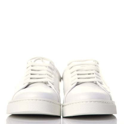 Fendi Calfskin Bugs Low Top Sneakers 35 White 2 of 10