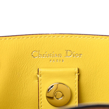 Christian Dior Smooth Calfskin Medium Tri-Color Diorissimo Tote Biscuit Rose 7 of 13