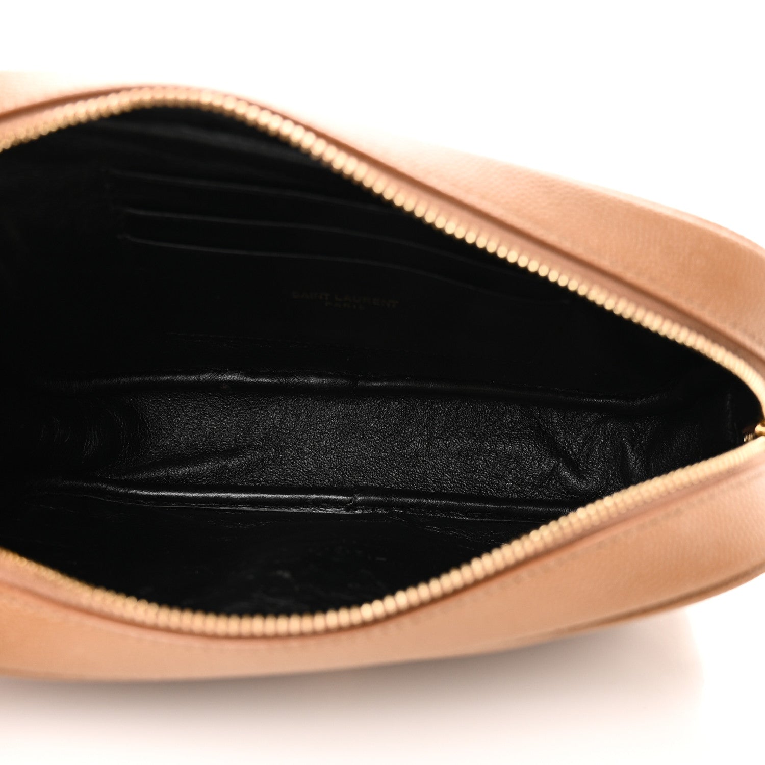 Saint Laurent Grain De Poudre Matelasse Monogram Mini Lou Camera Bag Dark Natural 5 of 10