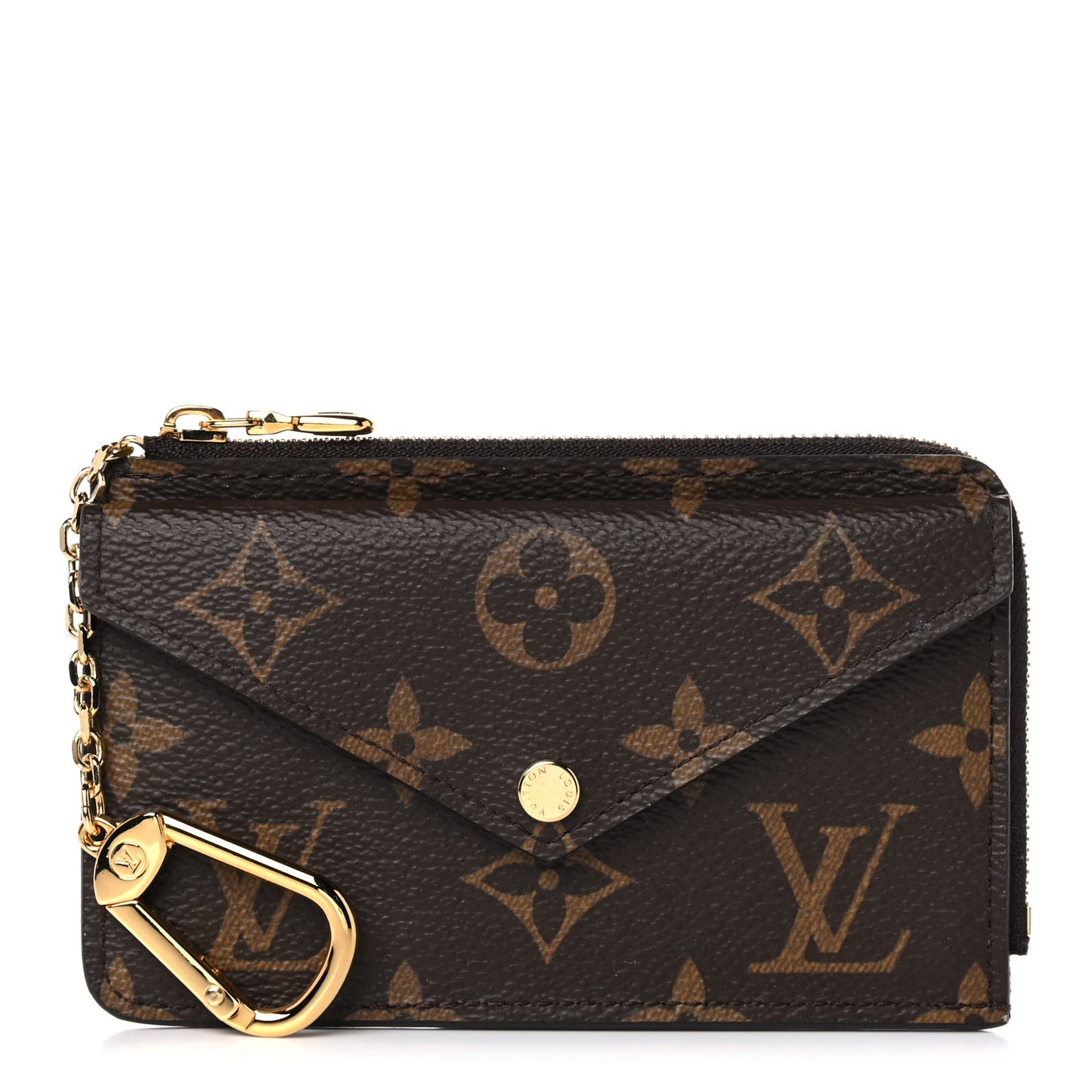 Monogram Recto Verso Card Holder Black