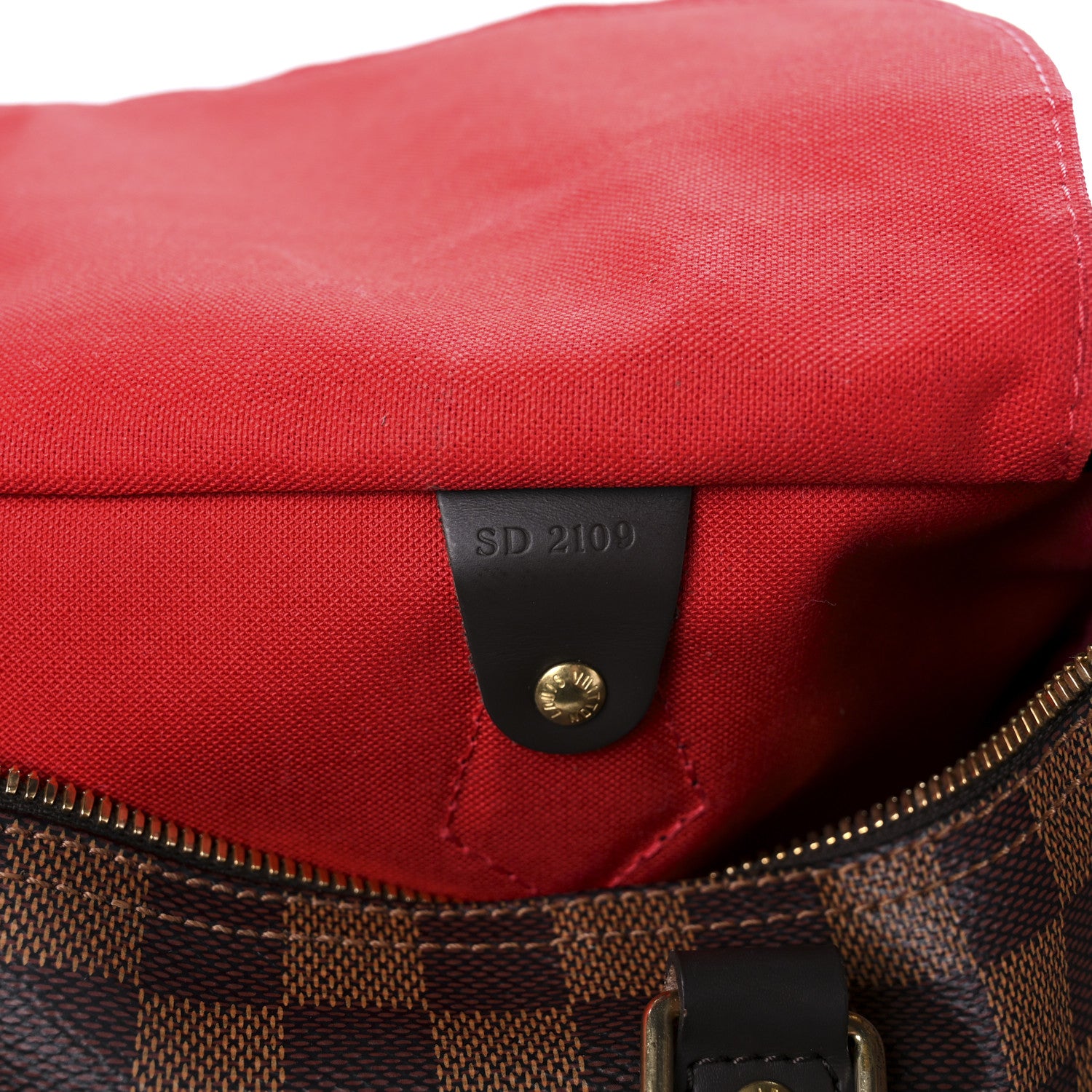 Louis Vuitton Damier Ebene Speedy Bandouliere 30 6 of 10