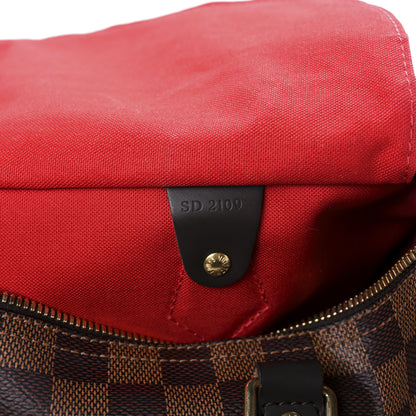 Louis Vuitton Damier Ebene Speedy Bandouliere 30 6 of 10