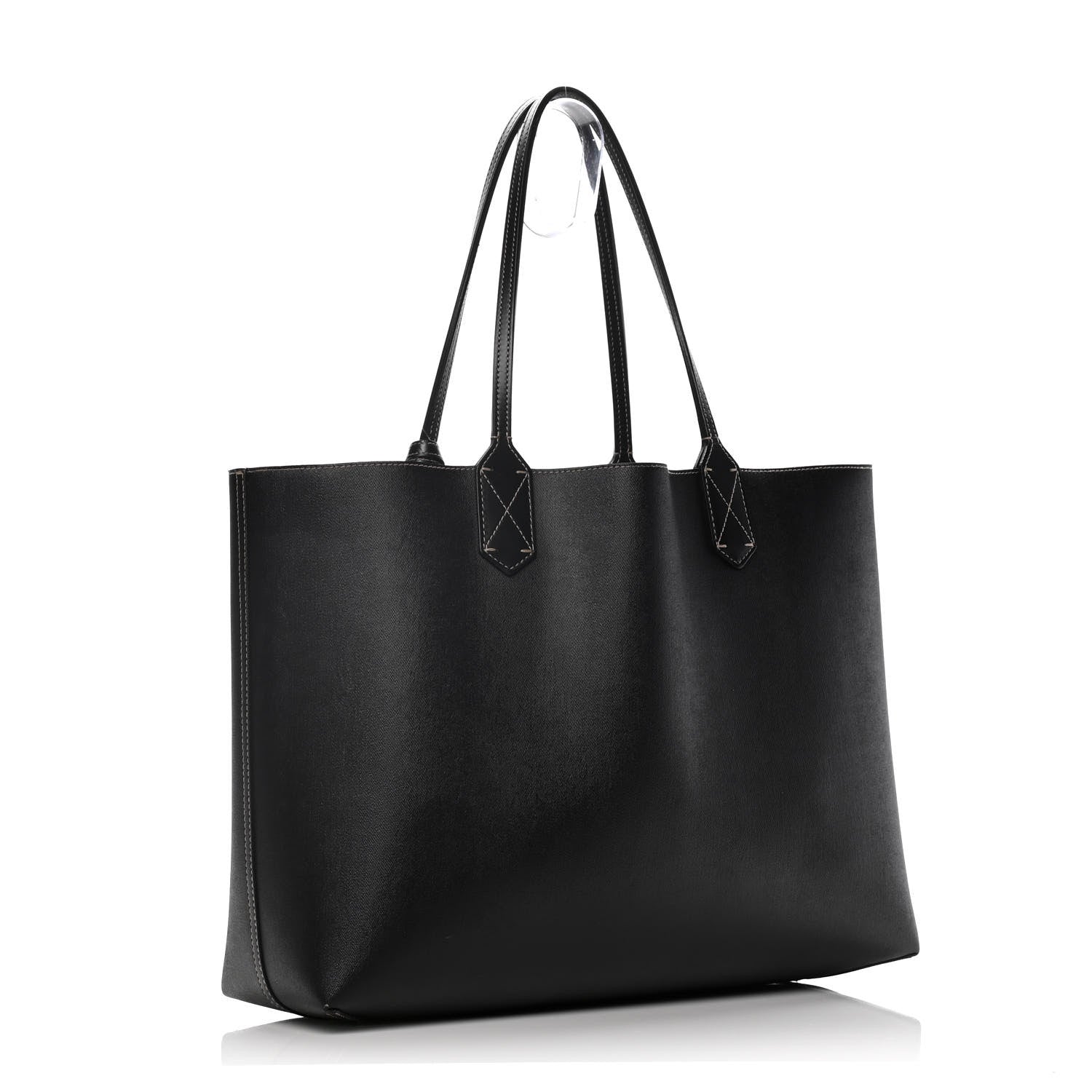 Gucci Calfskin GG Supreme Monogram Medium Reversible Tote Black 3 of 19