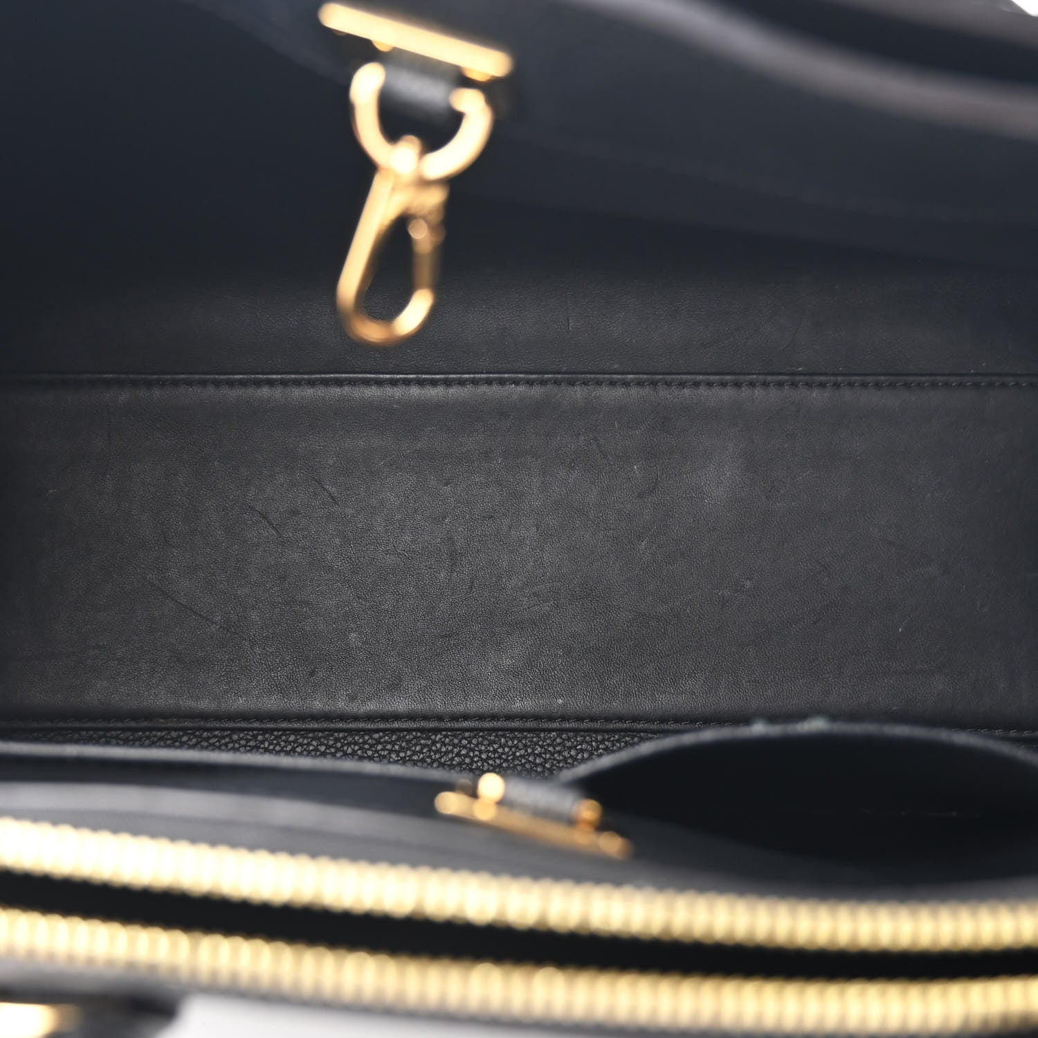 Louis Vuitton Taurillon City Steamer MM Black 5 of 11