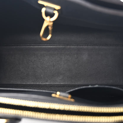 Louis Vuitton Taurillon City Steamer MM Black 5 of 11
