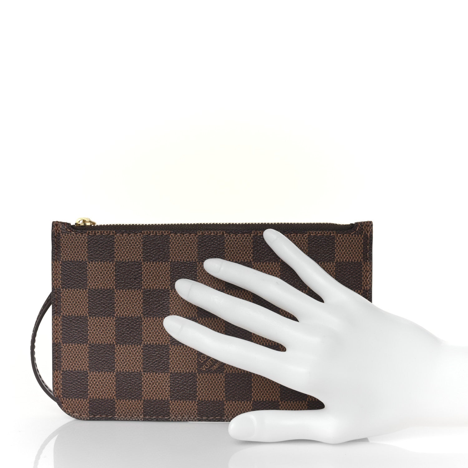 Louis Vuitton Damier Ebene Neverfull PM Pochette 2 of 8