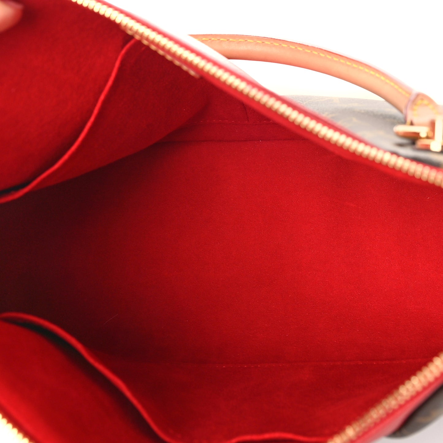 Monogram V Tote MM Cherry