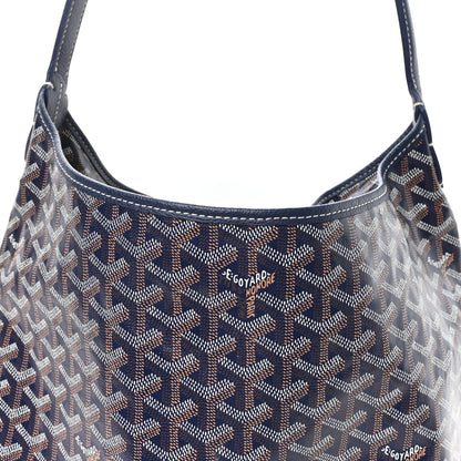 Goyard Goyardine Coeur Boheme Hobo Navy Blue 8 of 10