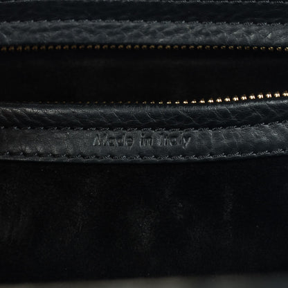 Celine Supple Calfskin Medium Phantom Luggage Black 6 of 9
