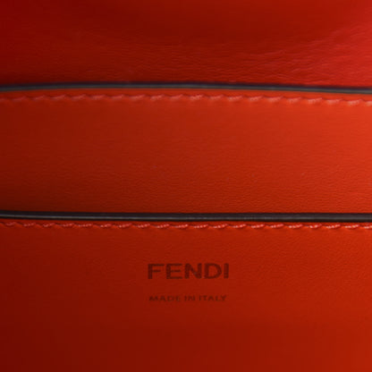 Fendi Vitello Grace F is Fendi Stamp Patch Perforated Small Mon Tresor Bucket Bag Nocciola 10 of 11