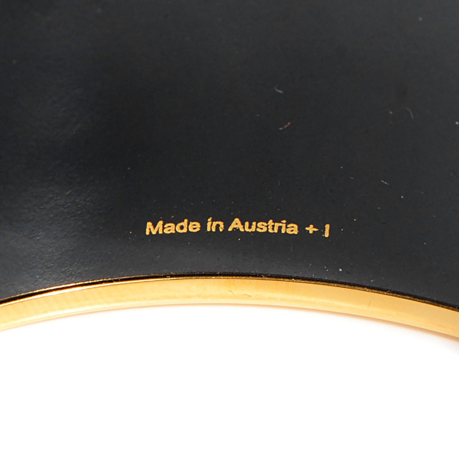 Hermes Enamel Printed Quadrige Extra Wide Bracelet 65 4 of 5