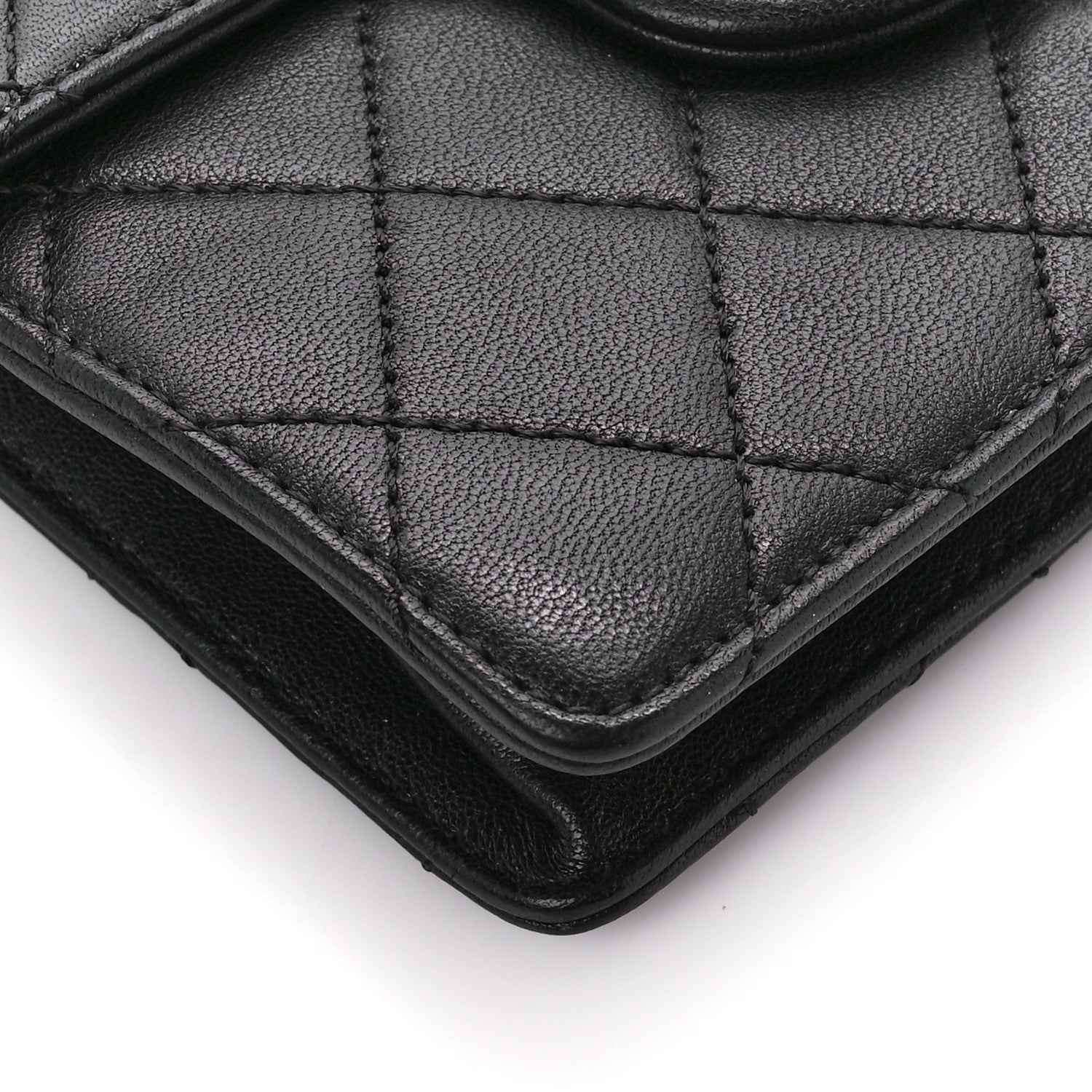 Chanel Goatskin Quilted Chic Pearls Flap Black 11 of 11