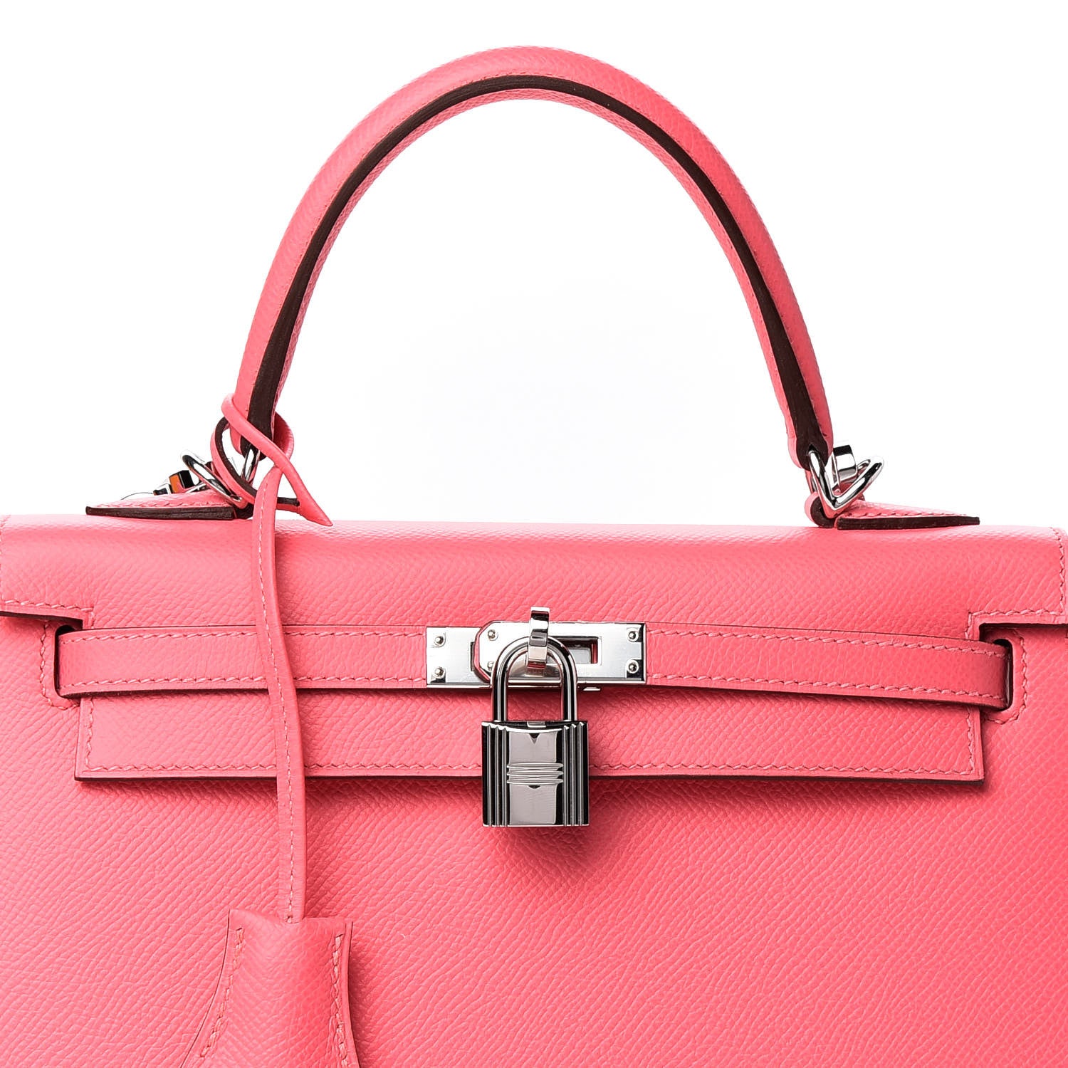 Hermes Epsom Kelly Sellier 25 Rose Azalee 39 of 40