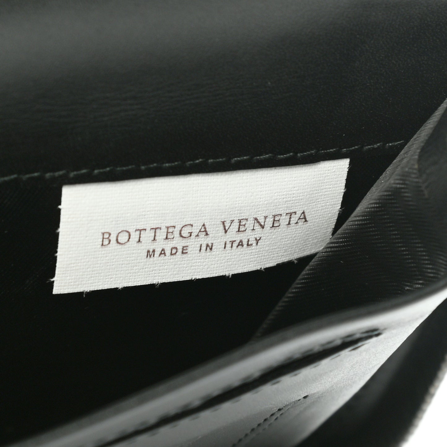Nappa Intrecciato Travel Organizer Wallet Black