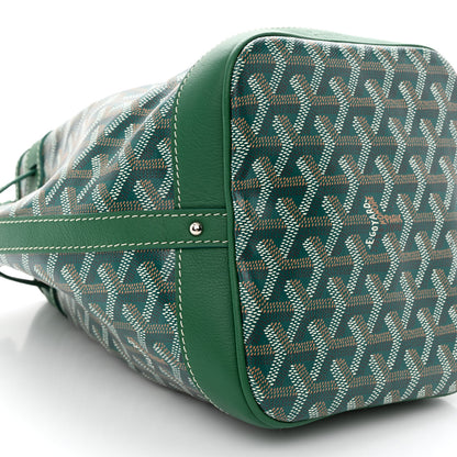 Goyard Goyardine Petit Flot Bucket Bag PM Green 8 of 9