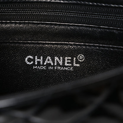 Chanel Patent Calfskin Quilted Mini Square Flap Black 6 of 10