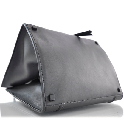 Celine Smooth Calfskin Medium Phantom Luggage Black 6 of 10
