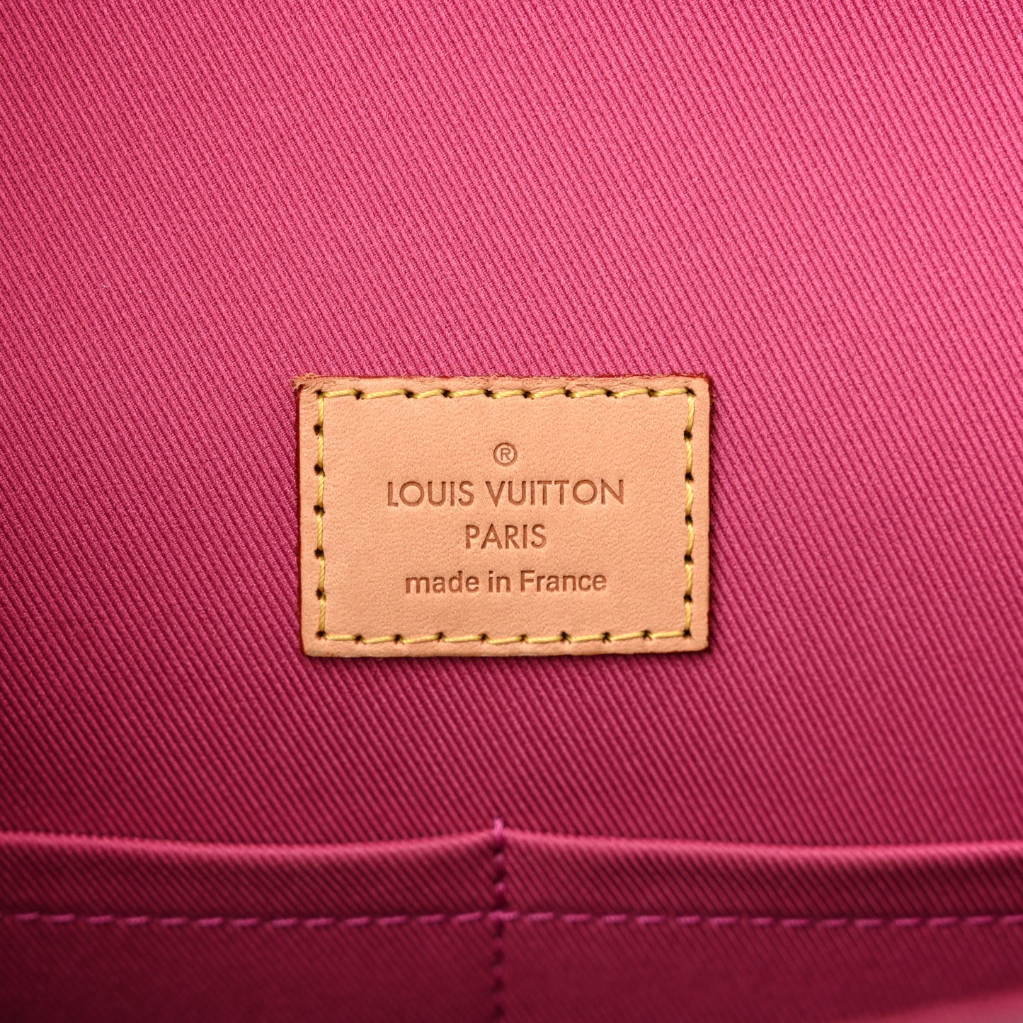 Monogram Cluny BB Bordeaux Fuchsia