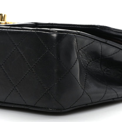 Chanel Lambskin Quilted Small Double Flap Black 9 of 9