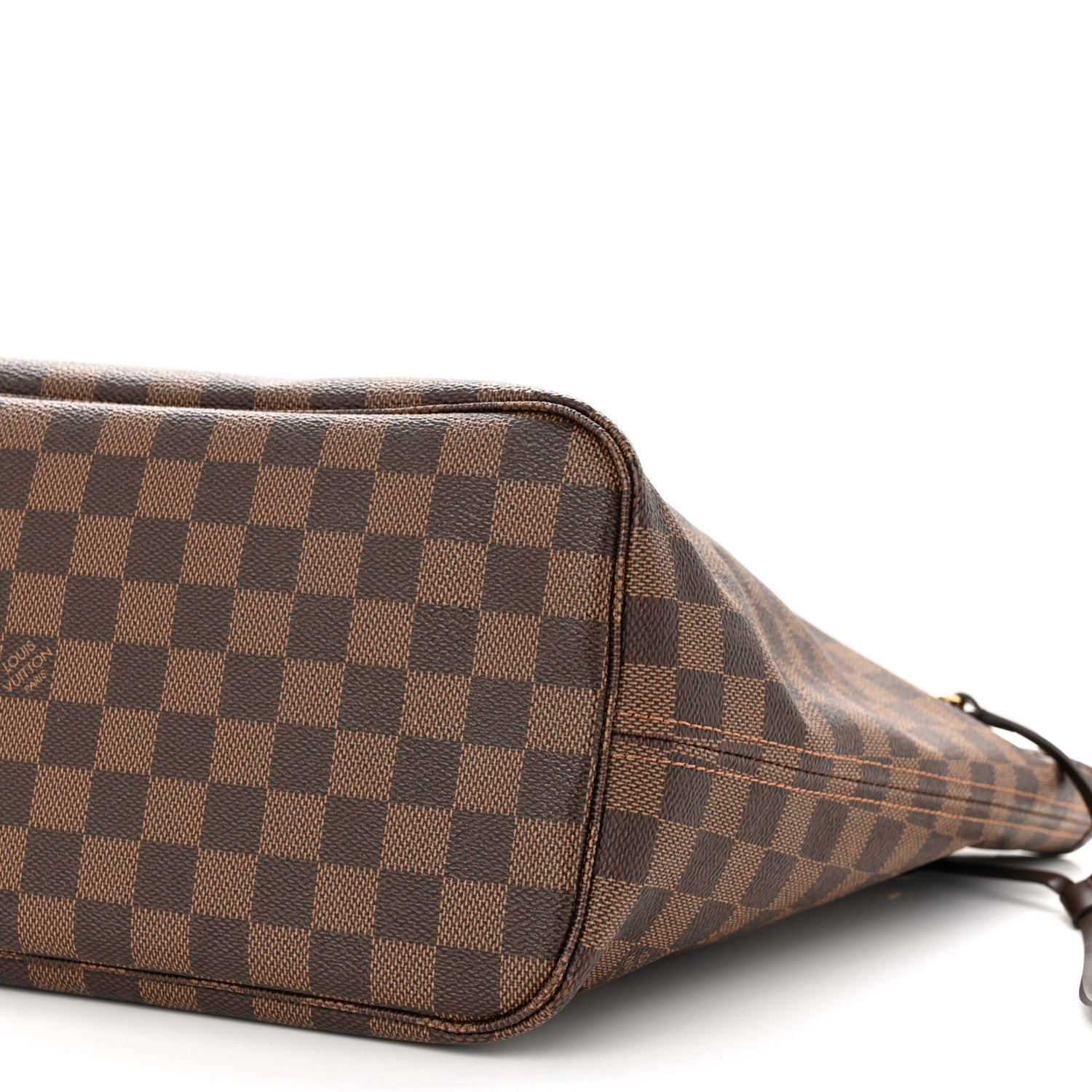 Louis Vuitton Damier Ebene Neo Neverfull MM Rose Ballerine 11 of 11