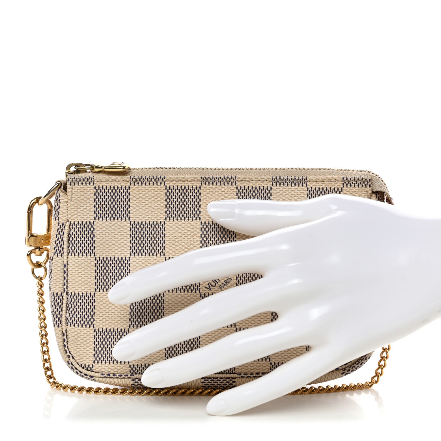 Louis Vuitton Damier Azur Mini Pochette Accessories 2 of 13