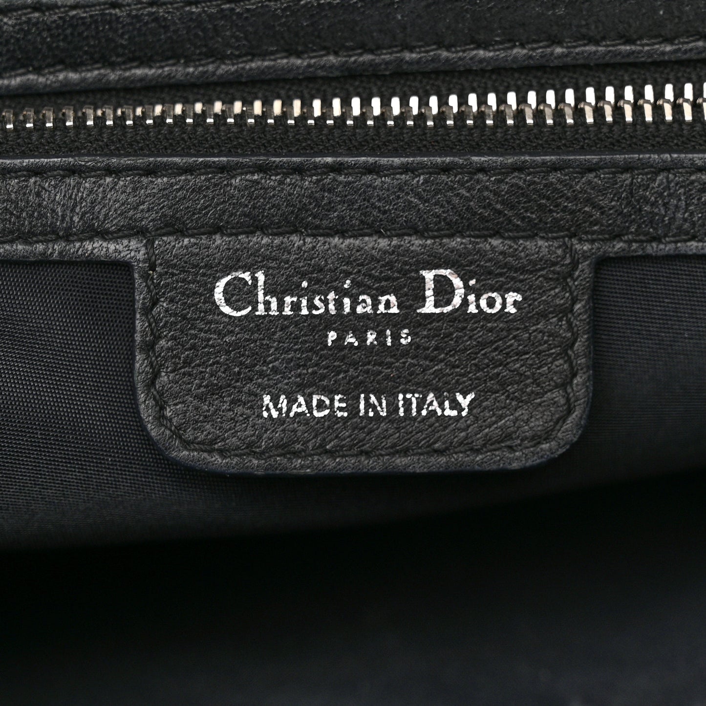 Satin Cannage Charming Lock Flap Shoulder Bag Black