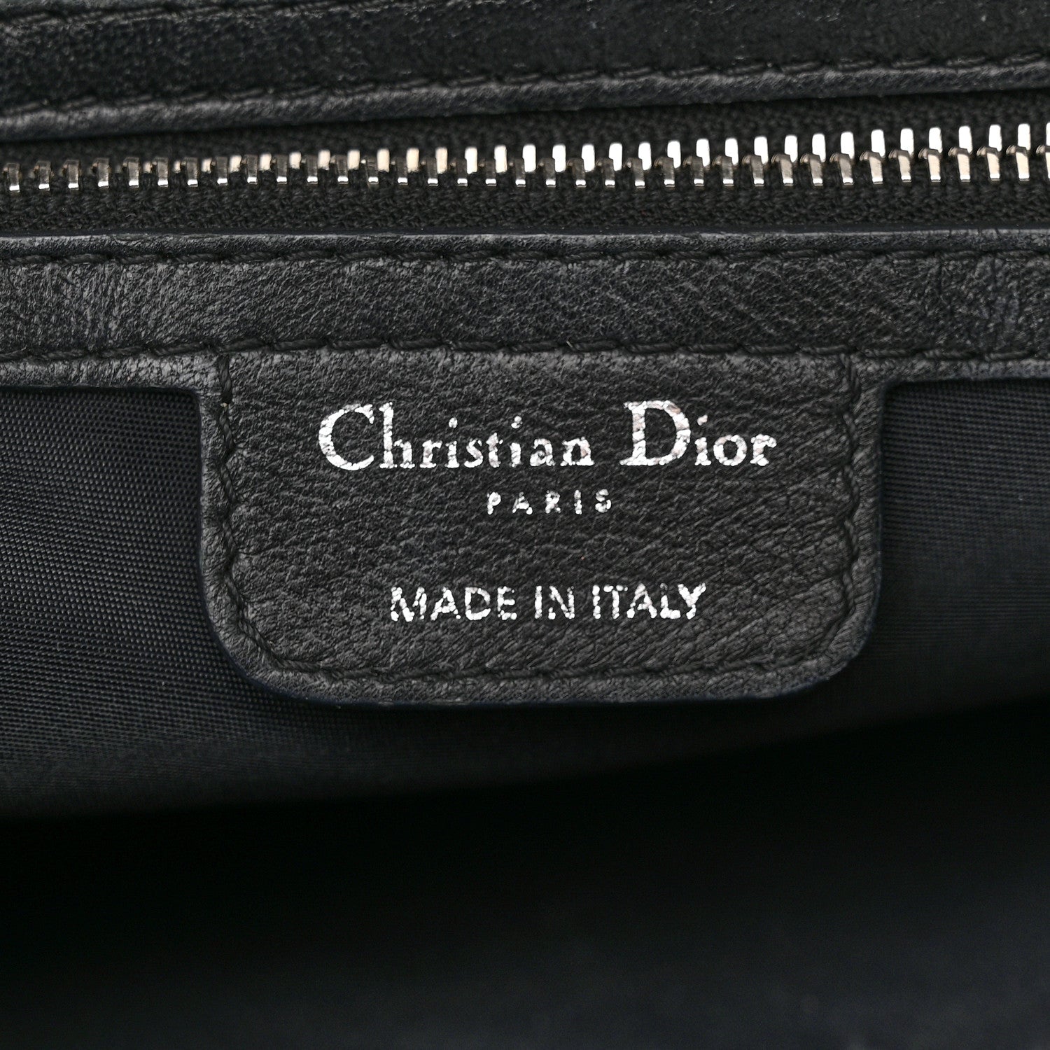 Christian Dior Satin Cannage Charming Lock Flap Shoulder Bag Black 8 of 15