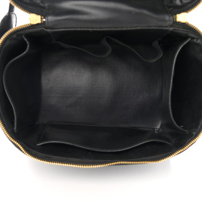 Chanel Lambskin Quilted Vanity Pouch Black 5 of 12