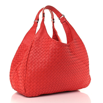 Bottega Veneta Nappa Intrecciato Large Campana Hobo Corniola 2 of 10