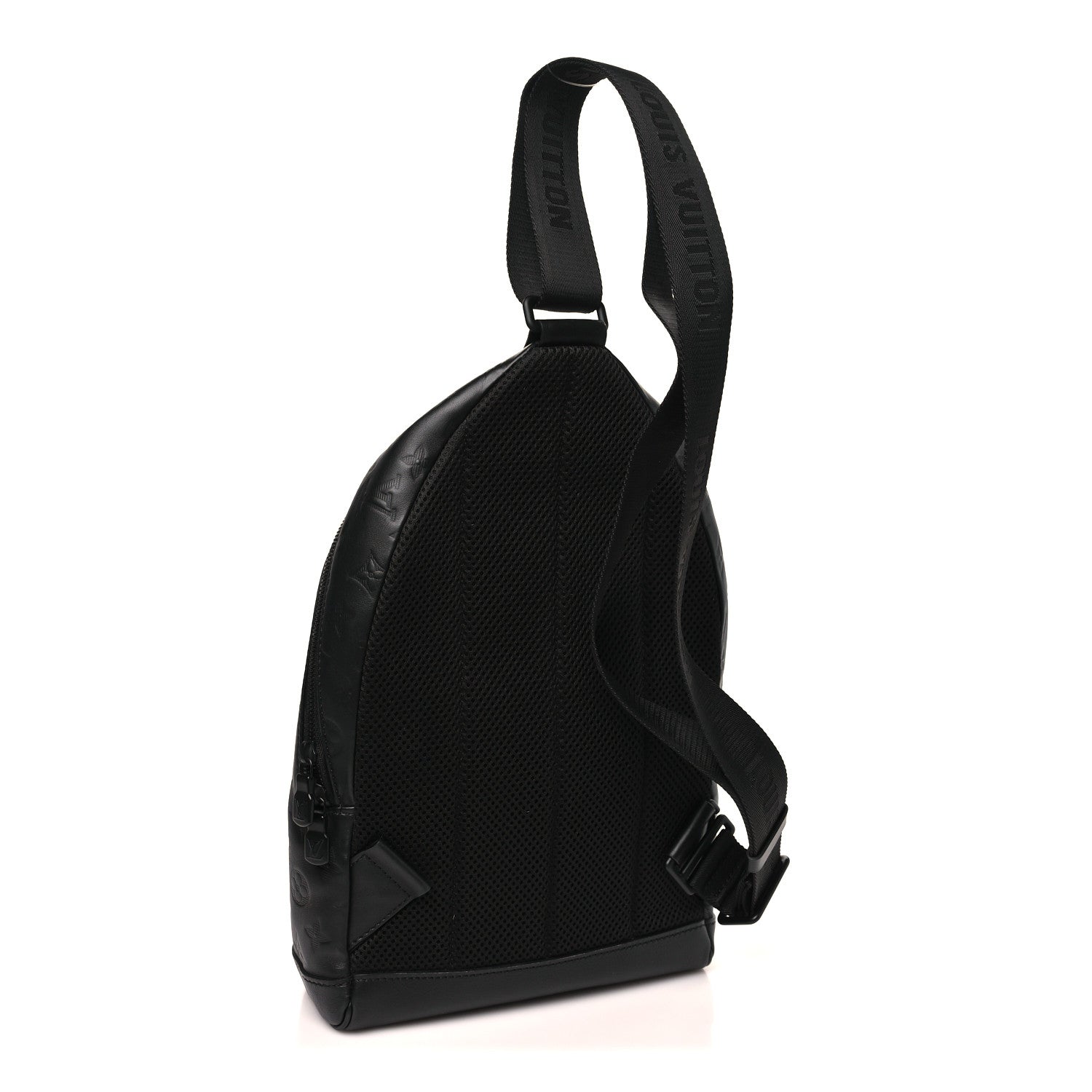 Louis Vuitton Monogram Shadow Racer Slingbag Black 3 of 9