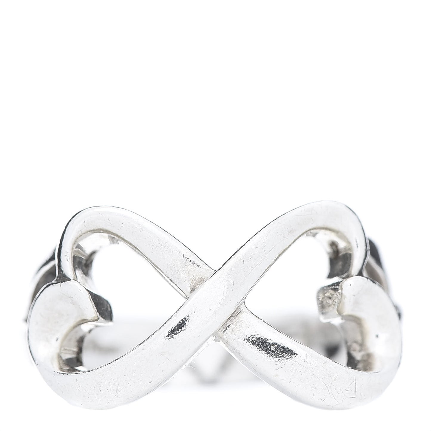 Sterling Silver Paloma Picasso Double Loving Heart Ring 55 7.25