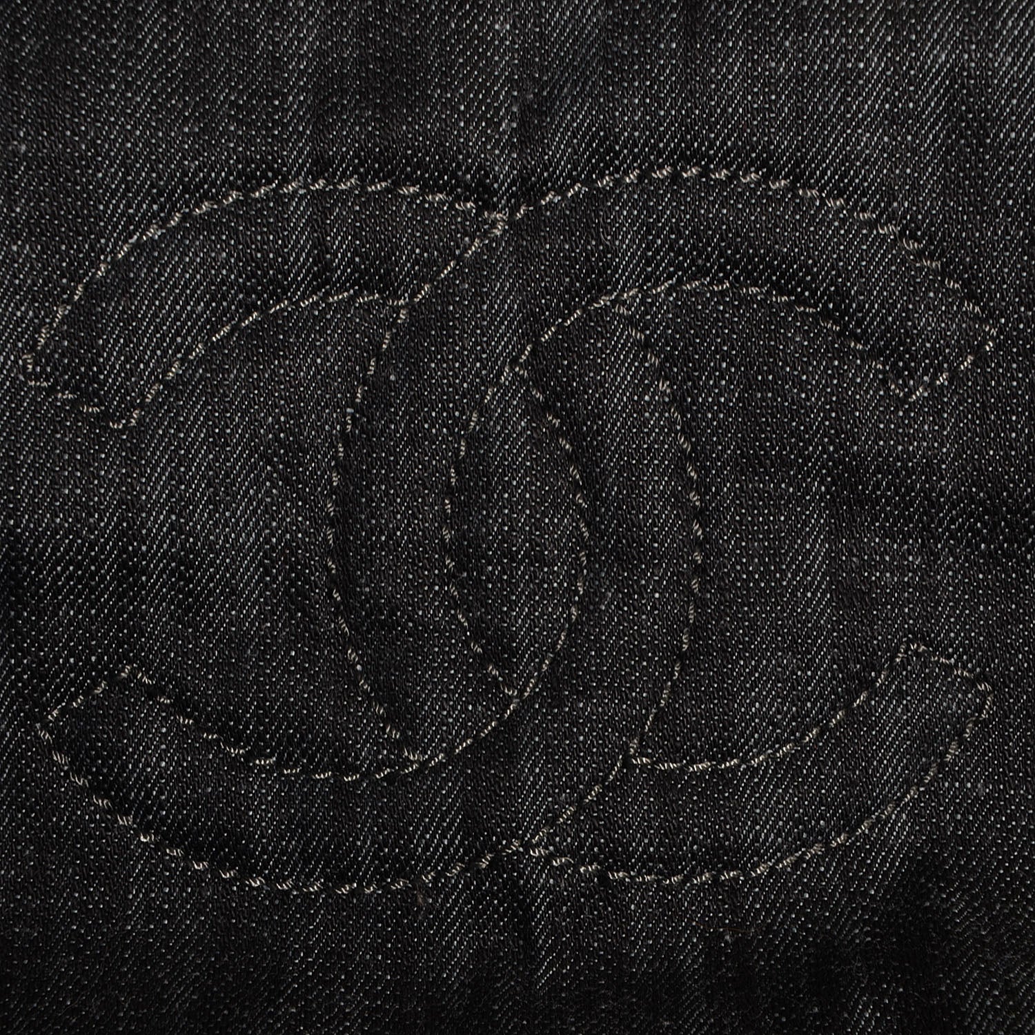 Chanel Denim Quilted Stretch Spirit Messenger Bag 6 of 8