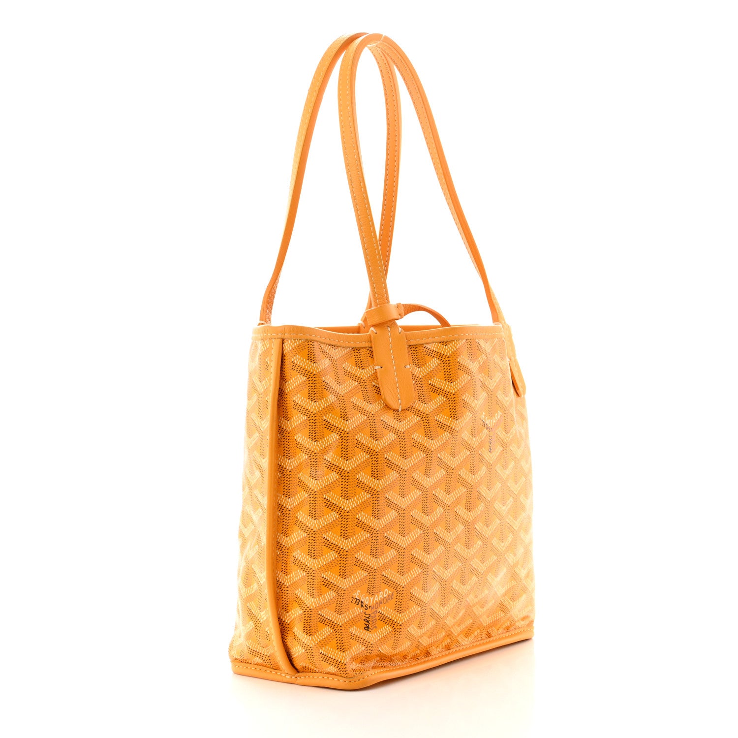 Goyard Goyardine Reversible Mini Anjou Yellow 4 of 11