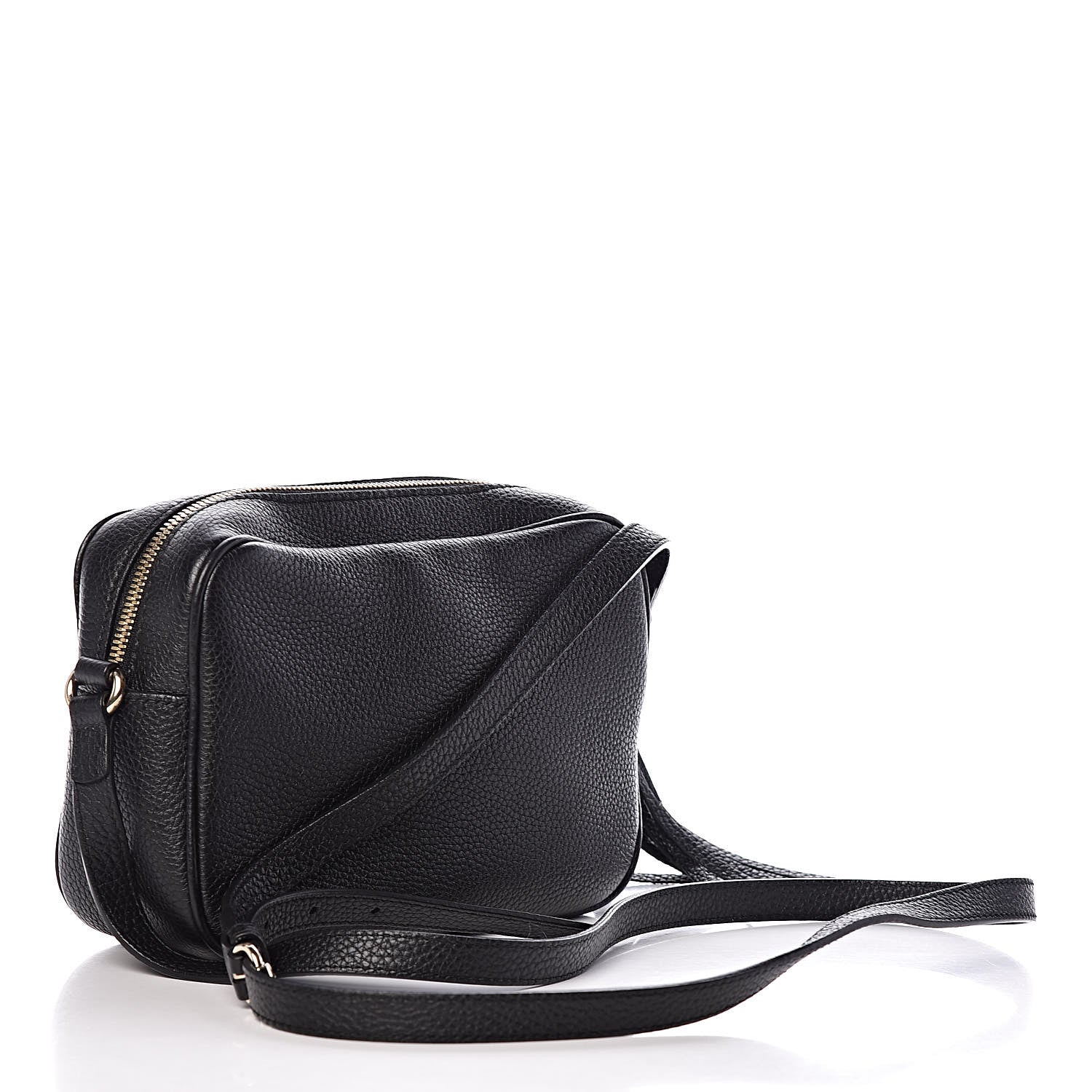 Gucci Pebbled Calfskin Small Soho Disco Bag Black 3 of 10