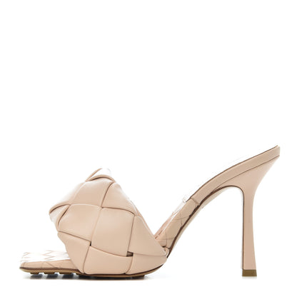 Bottega Veneta Nappa Maxi Intrecciato Lido Mule Sandals 38 Bandage 1 of 8