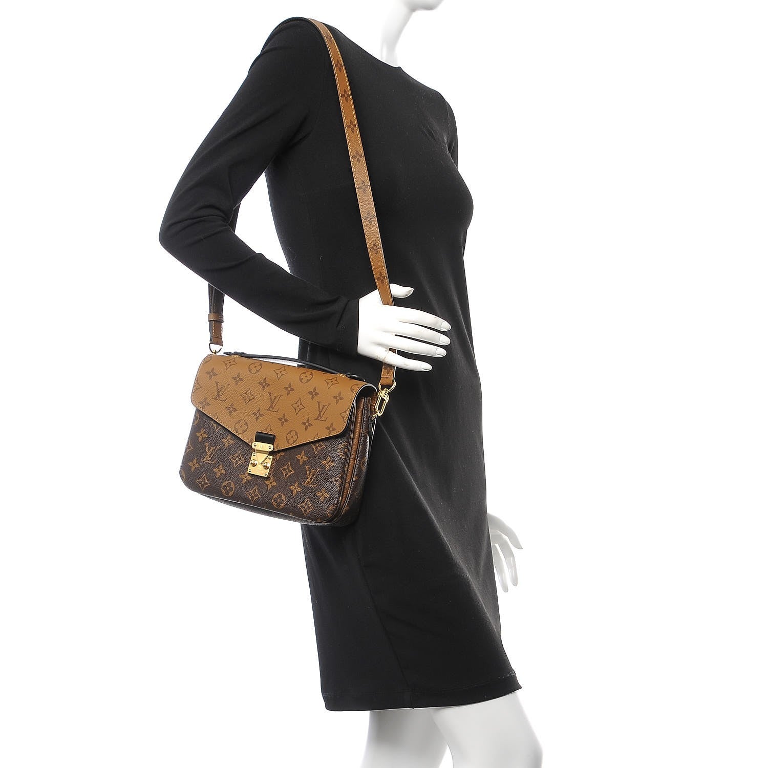 Louis Vuitton Reverse Monogram Pochette Metis 2 of 7