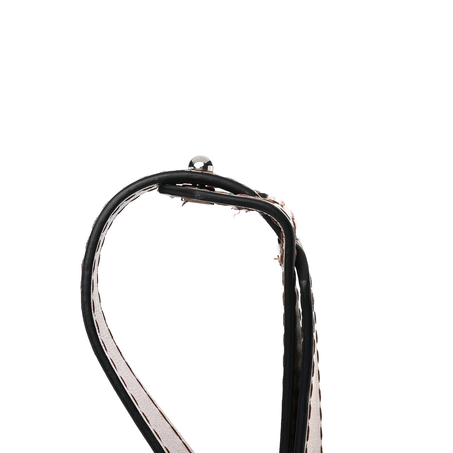 Calfskin Large Puzzle Edge Bag Brown