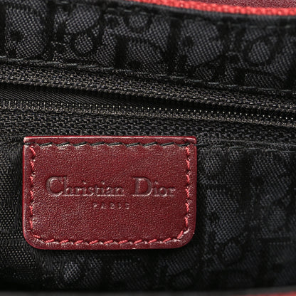 Christian Dior Canvas Calfskin Street Chic Columbus Ave Burgundy 6 of 12
