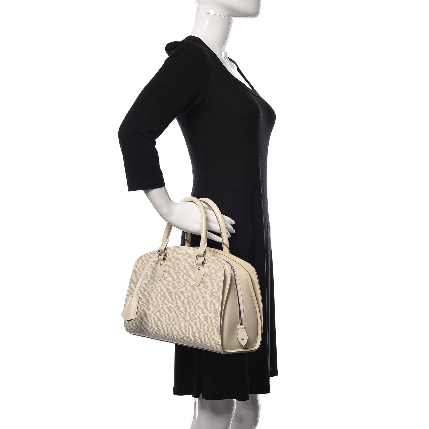 Louis Vuitton Epi Pont-Neuf PM Ivory 3 of 9
