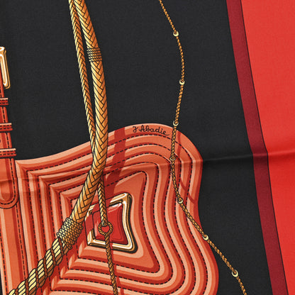 Hermes Silk Clic Clac Tattoo Scarf 90 4 of 6