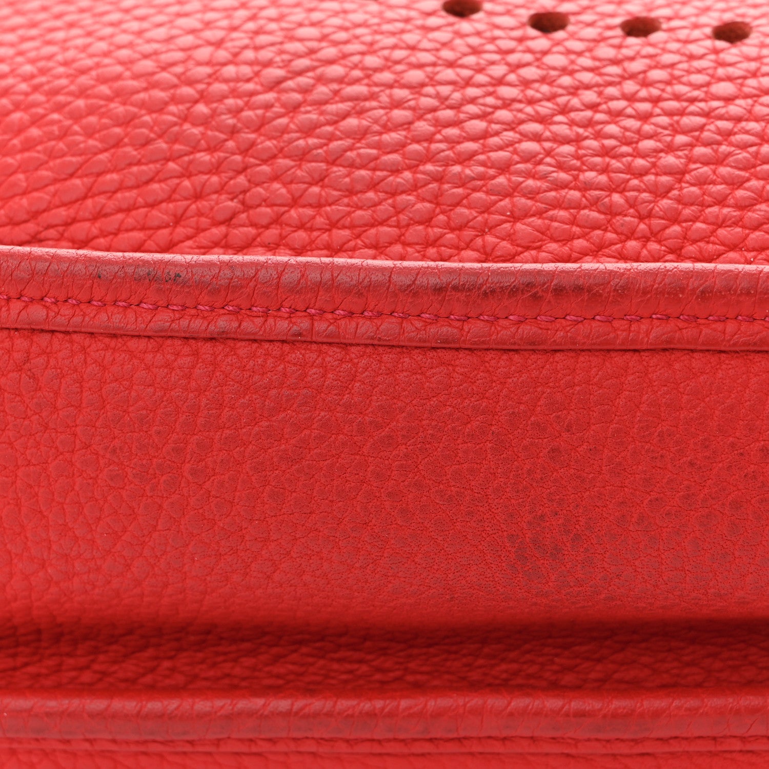 Hermes Taurillon Clemence Evelyne III PM Rouge Tomate 11 of 14