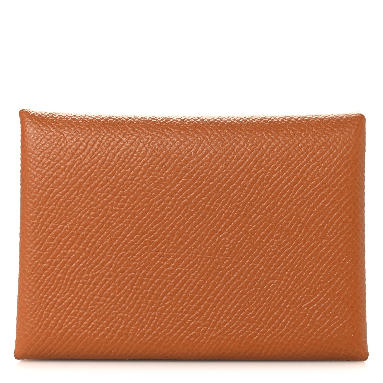 Hermes Epsom Calvi Duo Card Case Gold 1 of 8