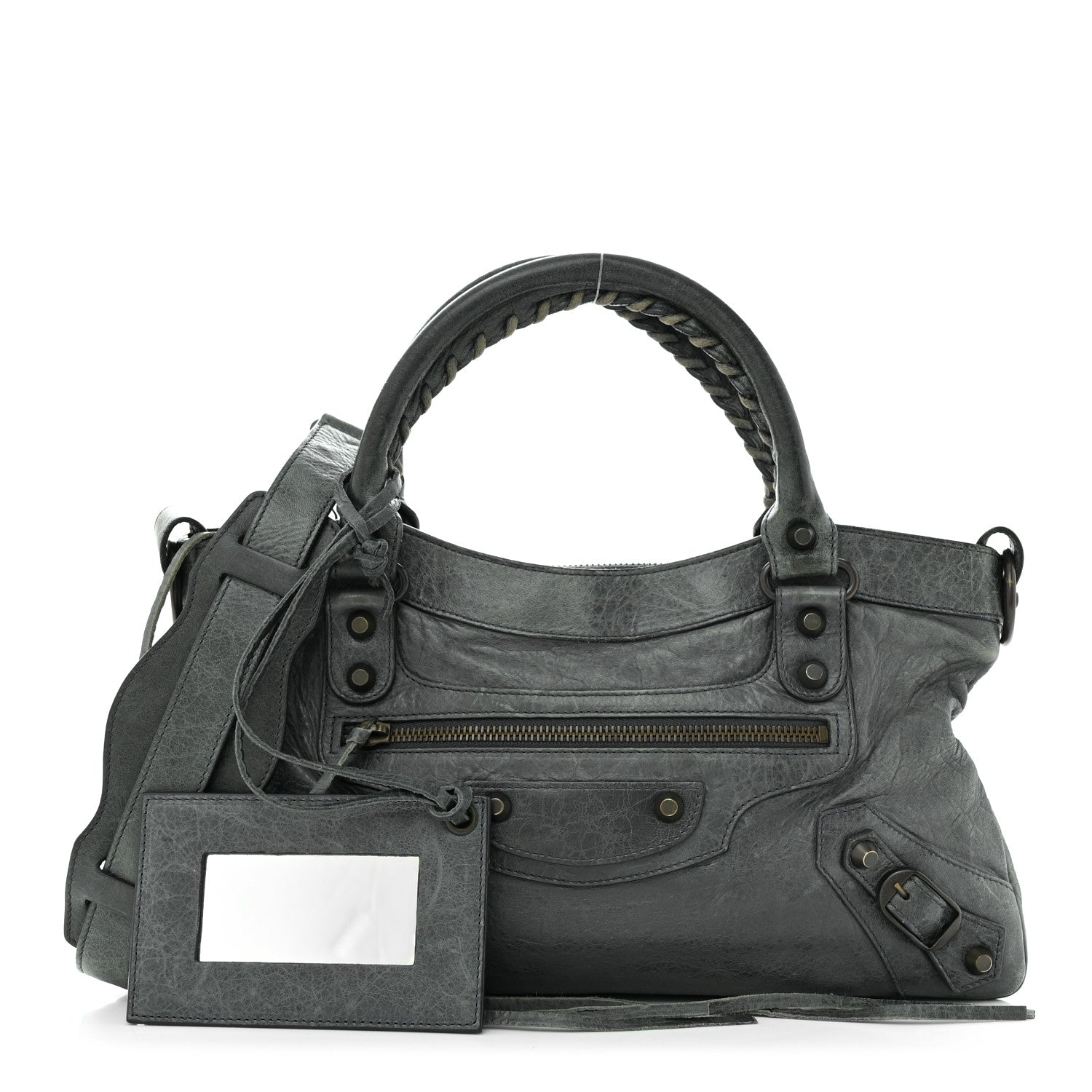 Balenciaga Agneau Classic Hardware First Anthracite 1 of 13