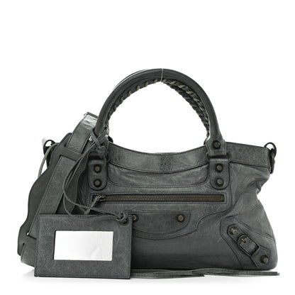 Balenciaga Agneau Classic Hardware First Anthracite 1 of 13