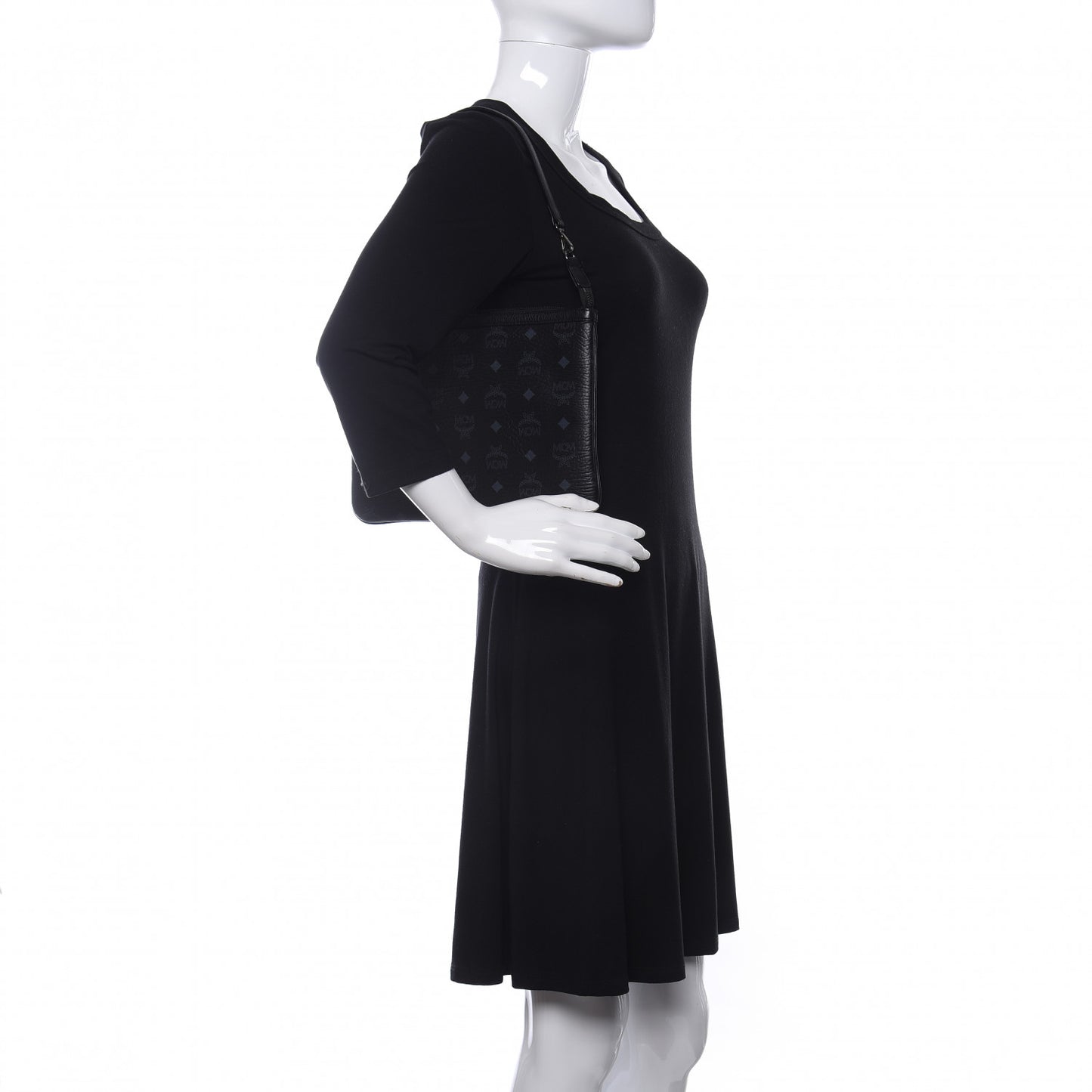 Visetos Liz Shopper Tote Pouch Black