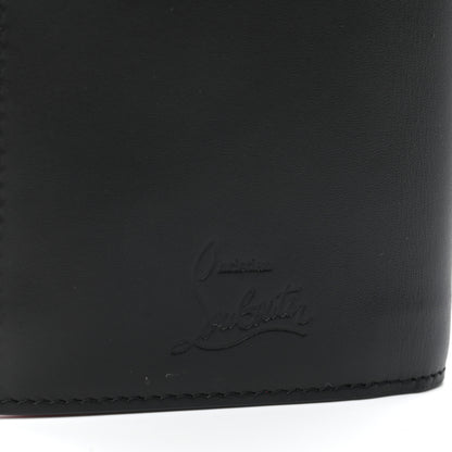 Christian Louboutin Calfskin Spiked Bi-Fold Wallet Black 7 of 8