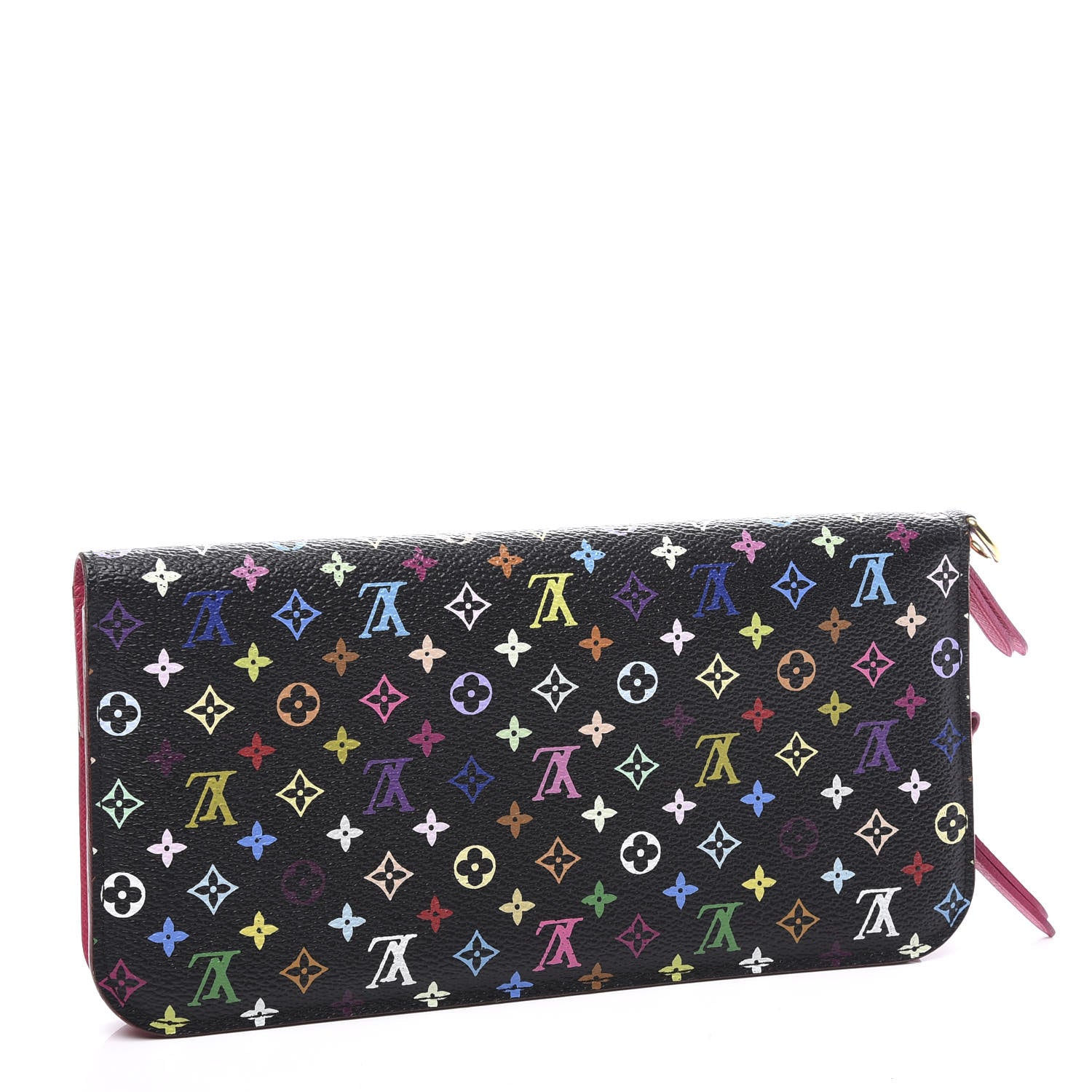 Louis Vuitton Monogram Multicolor Insolite Wallet Black Grenade 3 of 13
