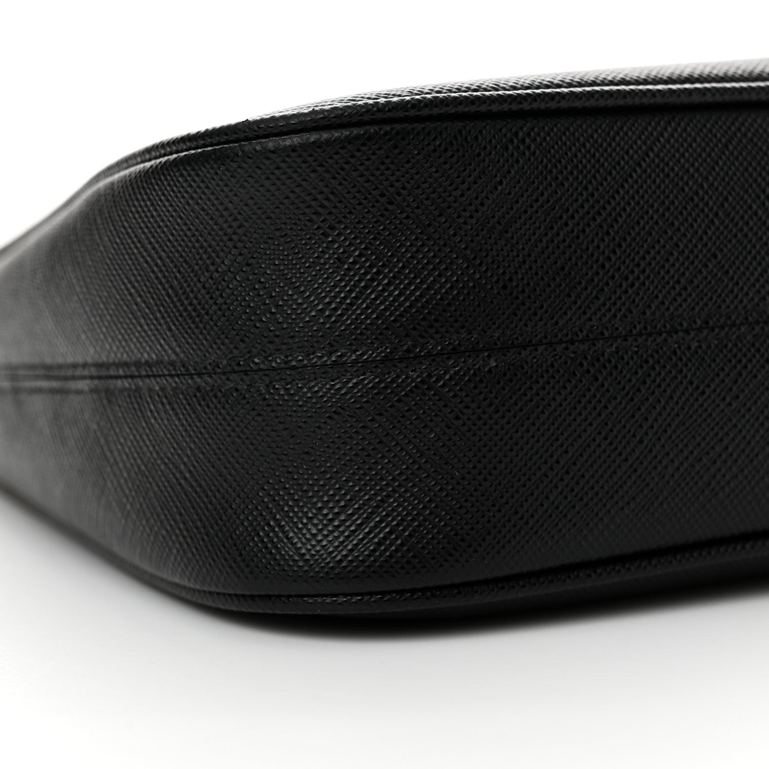 Prada Saffiano Lux Re-Edition 2005 Shoulder Bag Black 9 of 11