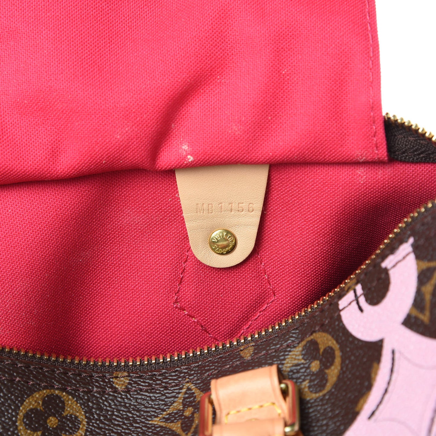 Monogram Bay Speedy 30 Rose Ballerine Poppy