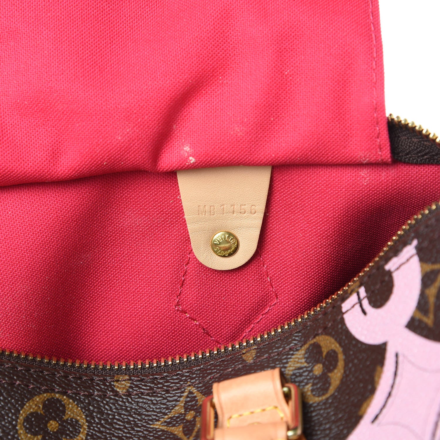 Louis Vuitton Monogram Bay Speedy 30 Rose Ballerine Poppy 7 of 16